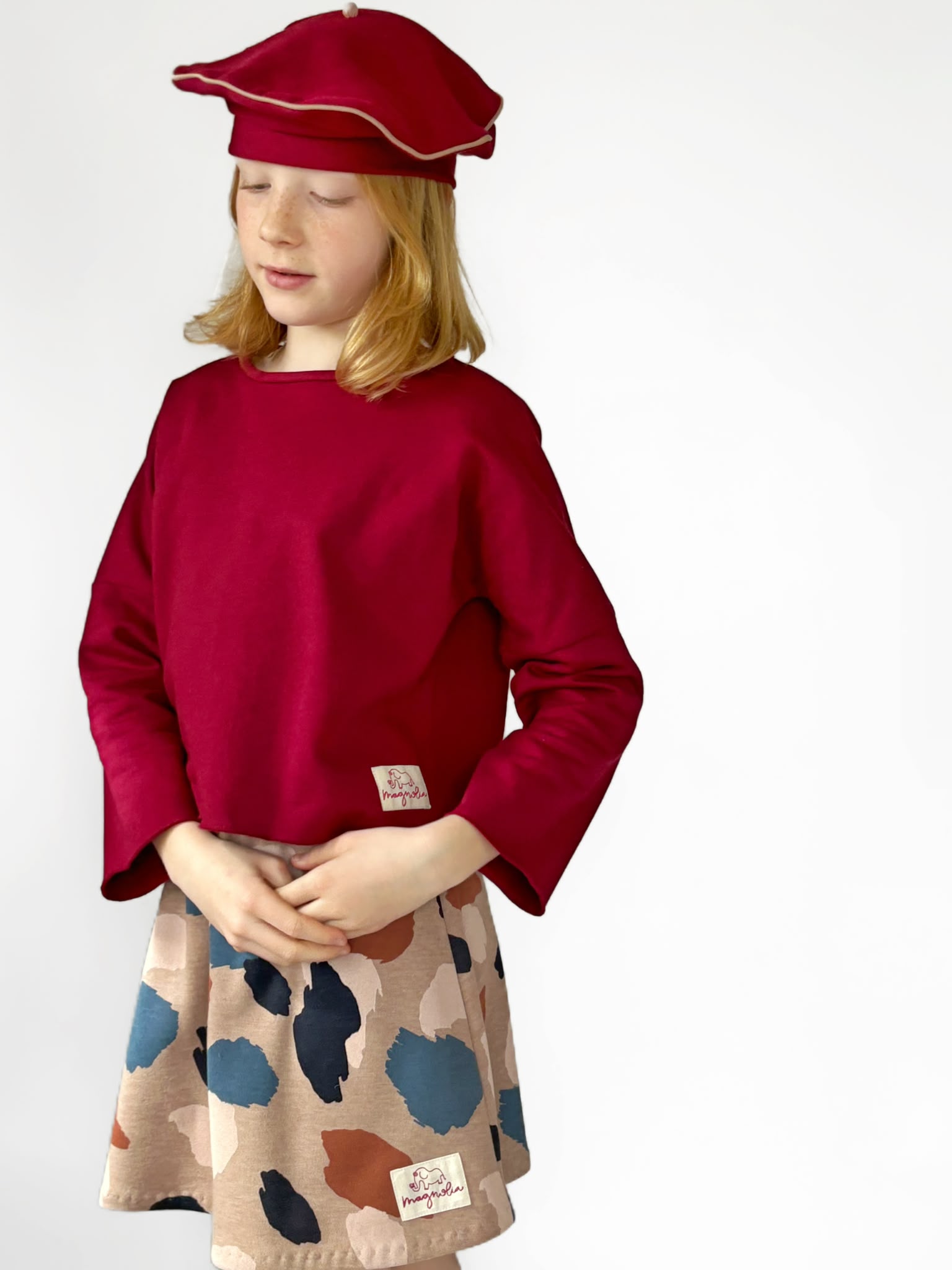 Sudadera Granate College